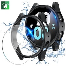 Soft TPU Cover Case Glass Protector Film For Samsung Galaxy Watch 8 Classic 46mm