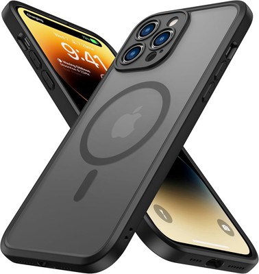 ImpactStrong Magnetic Guard for iPhone 14 Pro Max Case [Camera Black 