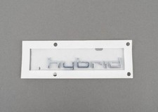 Genuine Chrome HYBRID Inscription AUDI A6 Avant S6 quattro 8R08536012ZZ