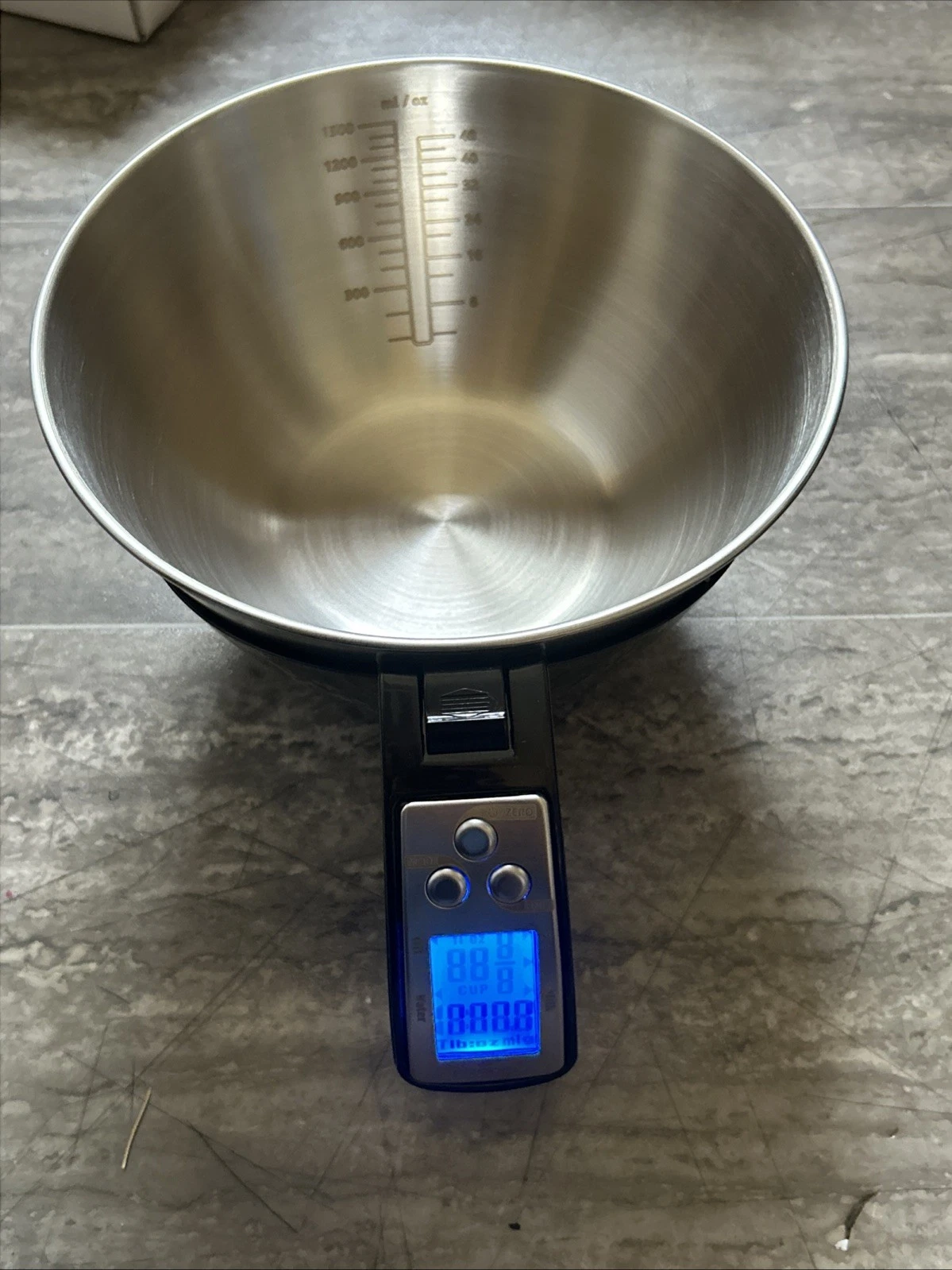 Digital Kitchen Food Scale with Bowl - 11lb, Grams & Ounces - Removable
Opens in a new window or tab