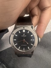 Hublot Classic fusion 42mm titanium black retails between £6000-7000