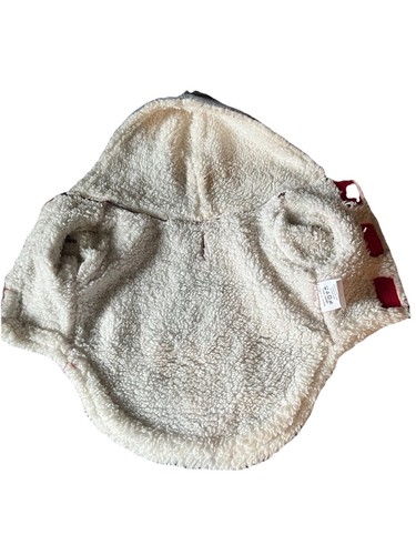 Coleman Dog Hoodie/Coat, Plaid, Sherpa Lined, SZ SMALL - Picture 2 of 5