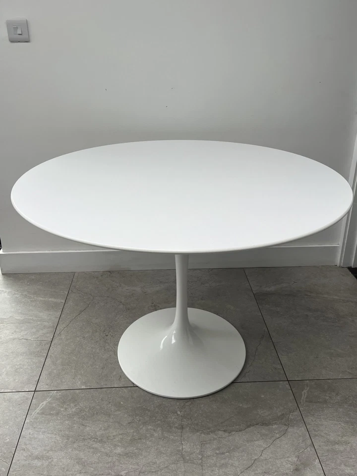 GENUINE EERO SAARINEN TULIP TABLE FOR KNOLL STUDIO - retro kitchen dining - Image 2 of 4