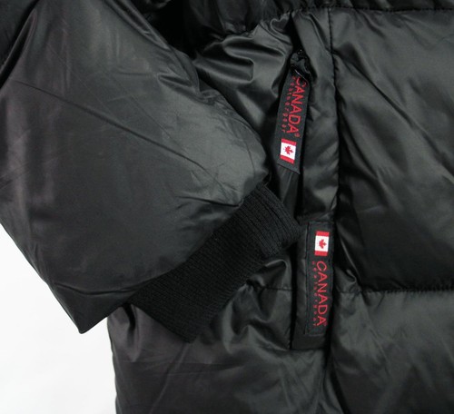Canada Weather Gear Womens Jacket 1X Puffer Hooded Insulated Quilted Black $265 - Picture 6 of 11
