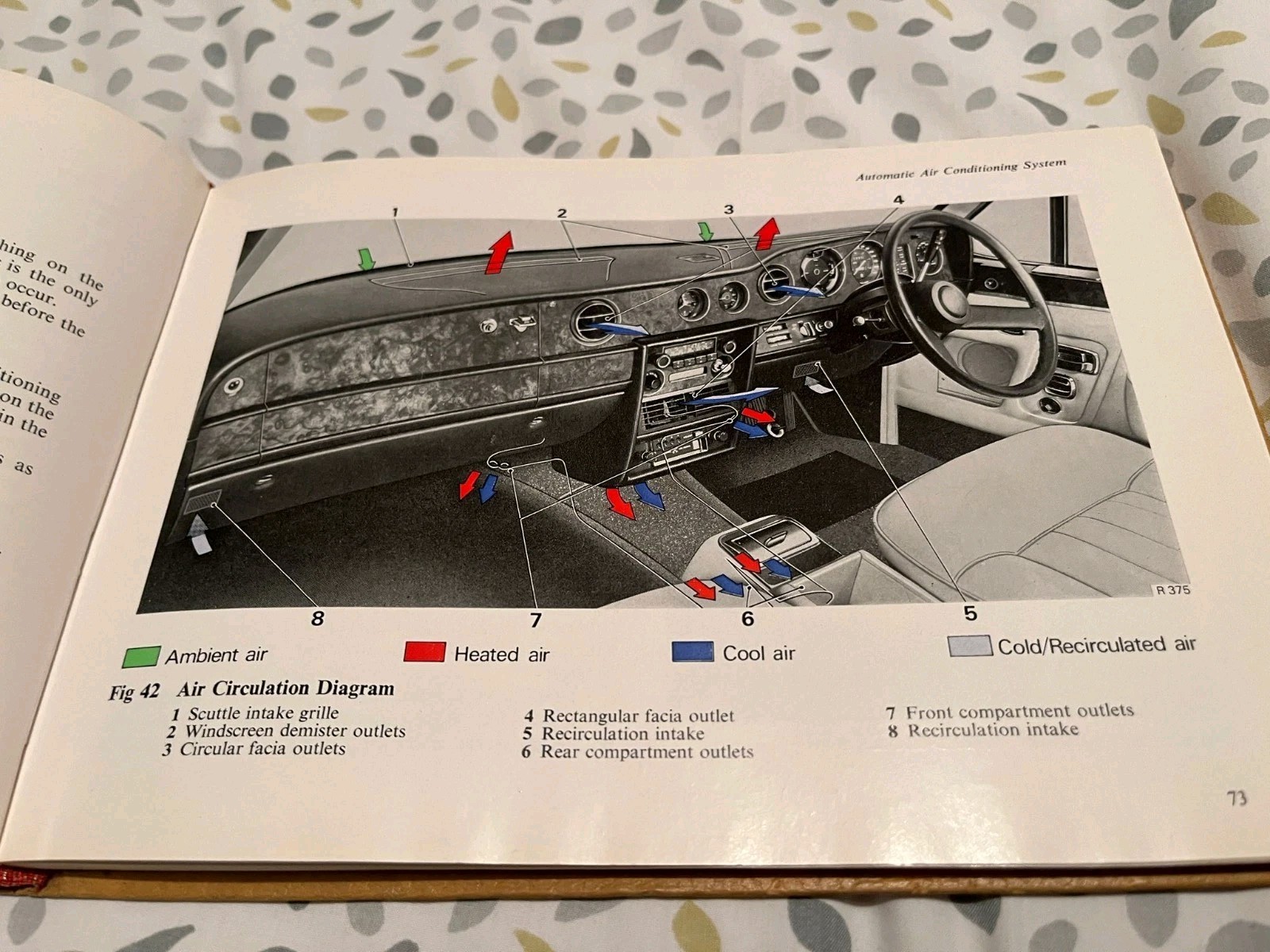 Rolls Royce & Bentley Corniche Handbook User Manual 1976 RARE image 5