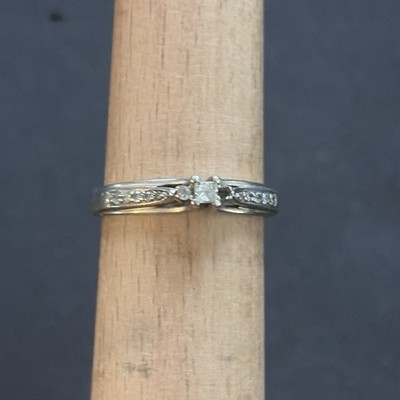 P4SR Echter Diamant Ring. Bitte unten lesen