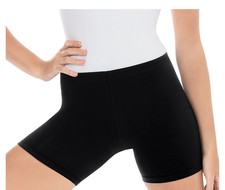 Eurotard Eurotard Womens Cotton Lycra Mid Thigh Shorts Shorts Adult