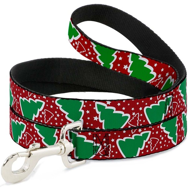 Dog Leash Christmas Trees/Stars Red/White/Green (Us Import)-image