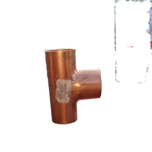 1" Copper Tee T Sweat Solder Pressure Fitting NIBCO New 1 Inch
