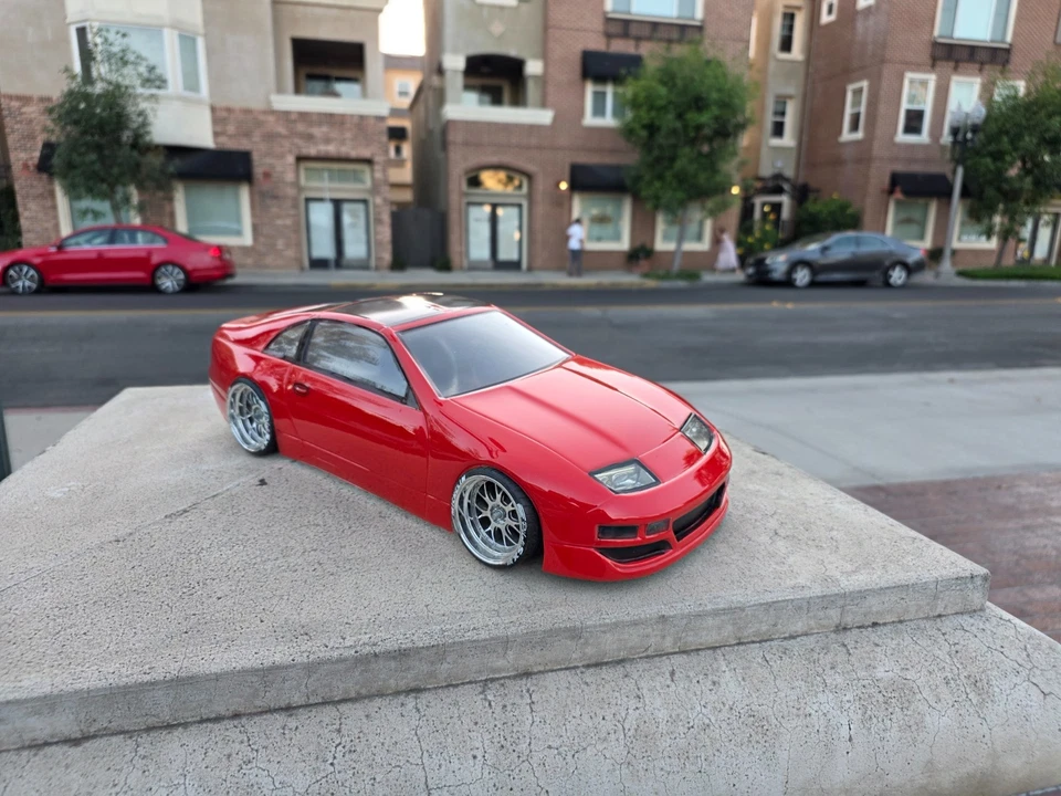200mm 1/10 Custom Paint NISSAN 300ZX 4Tec2 drift HPI DC10 YD2 MST TT02 Body Only - Image 4 of 4