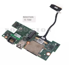 For DELL Inspiron 15 7580 Power Button USB Card Reader IO Circuit Board 0X5255
