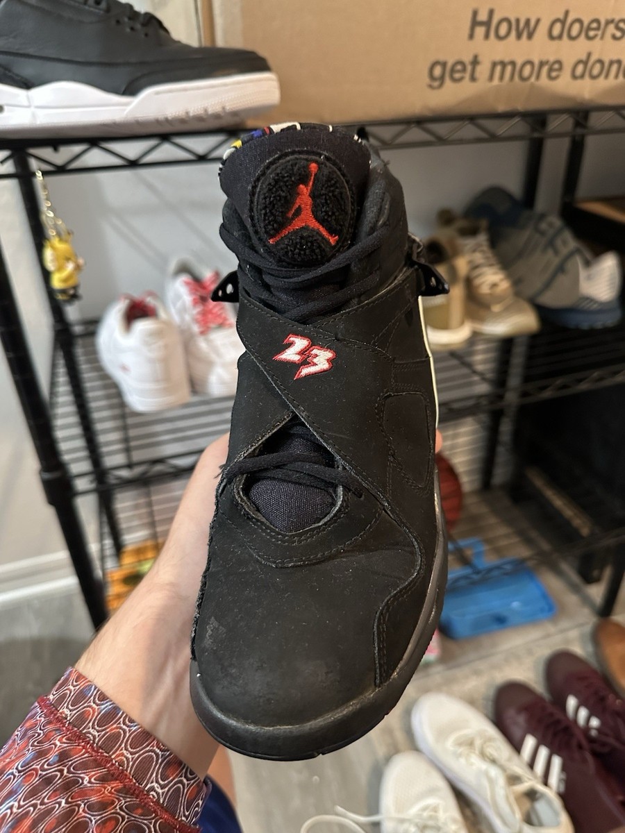 靴 AIR JORDAN 8 RETRO GS 24cm PLAYOFF Nike Air Jordan 8 Retro GS 'Playoffs' Black Red White size