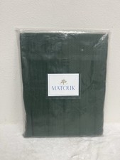 Matouk Augusta One Standard Sham Knife Edge Green New