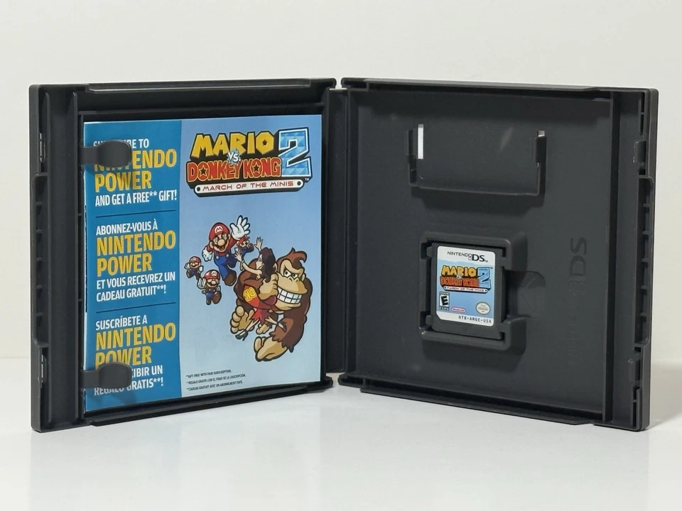 Mario vs. Donkey Kong 2 March of Minis (Nintendo DS, 2006) NO Manual Tested - Image 4 of 4