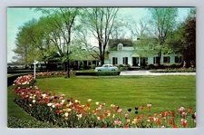 Stoney Brook NY-New York Three Village Inn Classic Car Vintage Souvenir Postcard