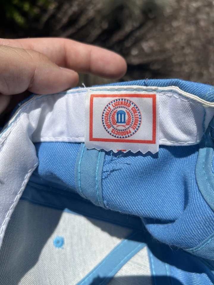 Винтажная шерстяная бейсболка University Of North Carolina UNC Tarheels Script синяя - Изображение 2 из 4