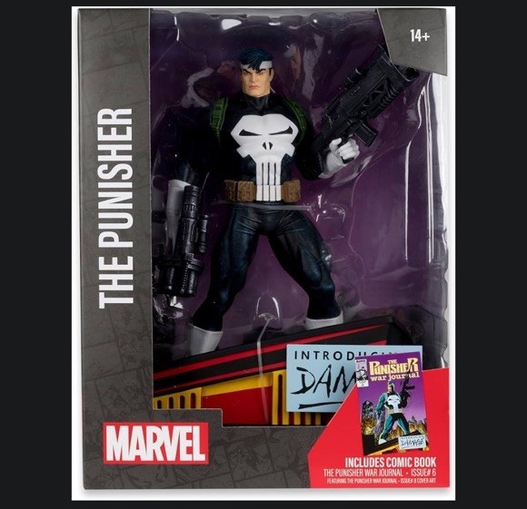 Marvel The Punisher McFarlane 1:6 Scale Collectible With Scene And