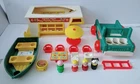 Vintage Fisher Price Little People Play Family Camper  Incomplete No Motorcycle