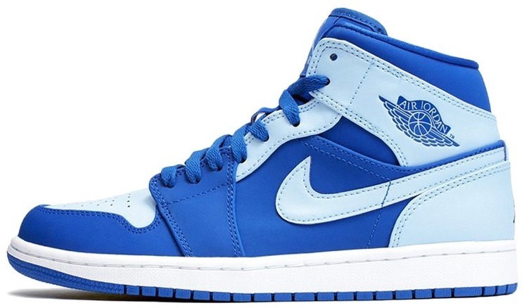 シューズ(男性用) Nike Air Jordan 1 Mid \"Ice Blue Nubuck\" s-l400.jpg