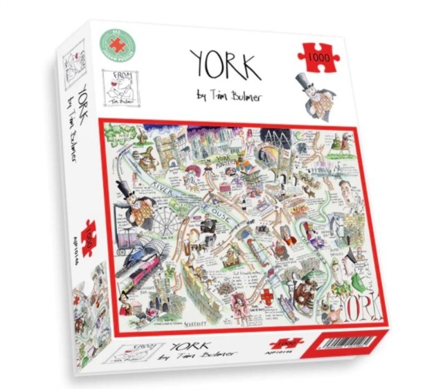 Map of York Jigsaw 1000 Piece Puzzle (General merchandise)