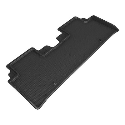 3D Maxpider 2023-2024 Fits Kia EV6 GT Kagu Black 2nd Row Floor Mat L1KA08521509