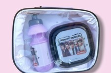 ONE DIRECTION LUNCH BOX BAG BOTTLE SET 1D MIDNIGHT MEMORIES PURPLE LILAC NEW