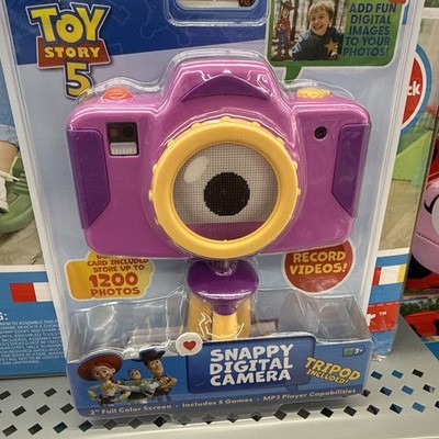 Disney Pixar Toy Story Kids Digital Camera, Snappy Camera with SD Card New W Box