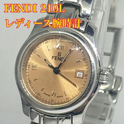 Orologio donna Fendi 210L analogico quarzo donna vintage 178831448