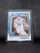 2024-25 PANINI DONRUSS OPTIC #294 KJ SIMPSON JR. RATED ROOKIE Hornets