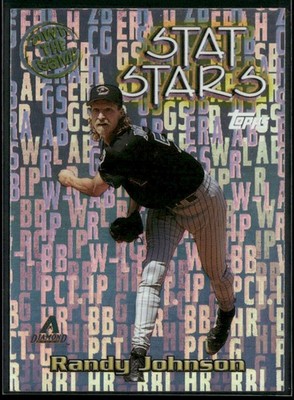 Randy Johnson 2000 Topps Own the Game Stat Stars #OTG19