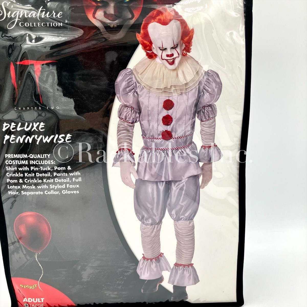 Adult Pennywise Costume The Signature Collection - It: Chapter Two