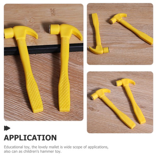 2Pcs Hammers Toys Mini Hammers Kids Knocking Hammers Kids Toys - Picture 10 of 12