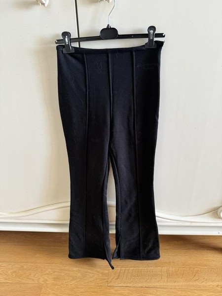 Women Alexander Wang Trousers Black Cotton 36 / S