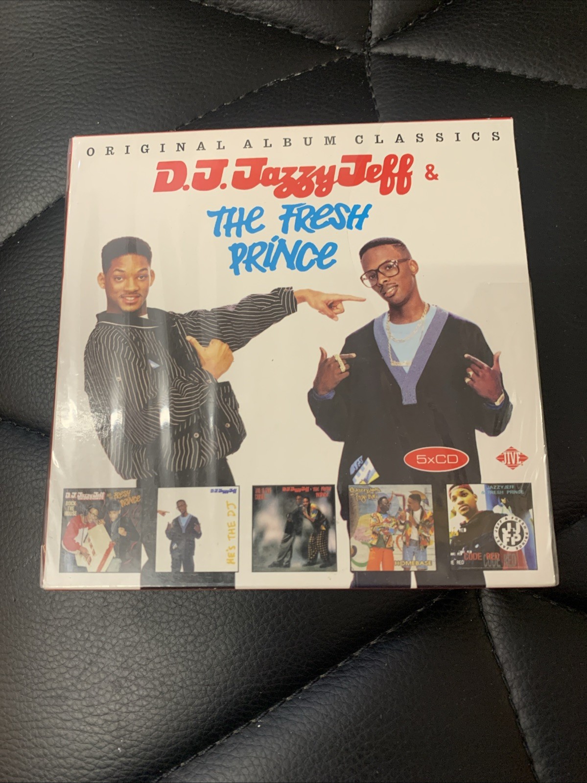 5Cds Original Album Classics DJ Jazzy Jeff & the Fresh Prince Sealed . Read……