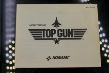NO GAME- Authentic Manual ONLY Nintendo NES TOP GUN