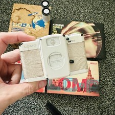 RARE JAPANESE WHITE LOMO LC-A+ LCA Lomography Camera Vintage, BOOKS , Box & Film
