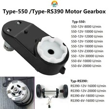 5/6 Teeth Toy Motor Gear Box Electric Motor Gearbox for Rremote Control Car