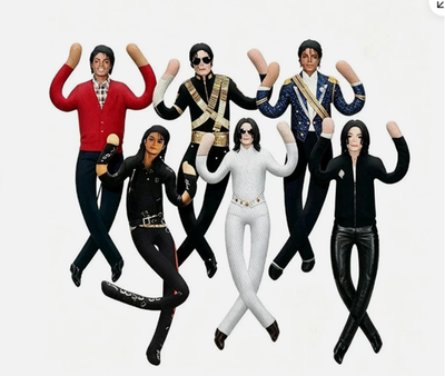 #ad #ad Michael Jackson Cosplay Plush Doll Jointed Figure Collectible Stuffed Toy Room.. $9.49