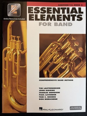 Essential Elements for Band - Baritone T C Book 2 with EEi (Bk/Online Media)
