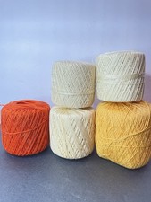 Mixed. Lot Of 5 Skeins Spools Crochet / Tatting Thread