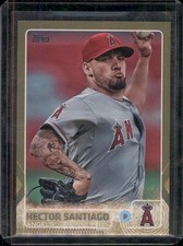 2015 Topps #664 Hector Santiago Gold #/2015