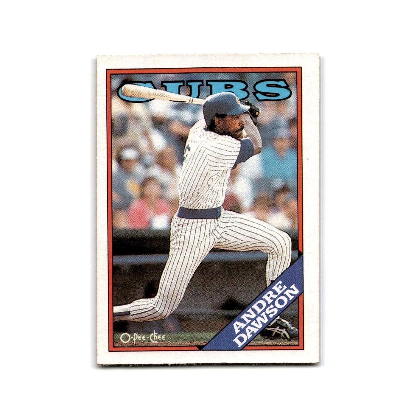 Andre Dawson 1988 O-Pee-Chee #247 Chicago Cubs Baseball Card NM