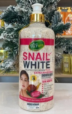 Veet Gold Snail White Miracle Shower Gel. Body Corrector and Glowing 1000ml
