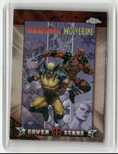 2025 Topps Chrome Deadpool Cover Stars Refractor Deadpool / Wolverine #7 #CS-23