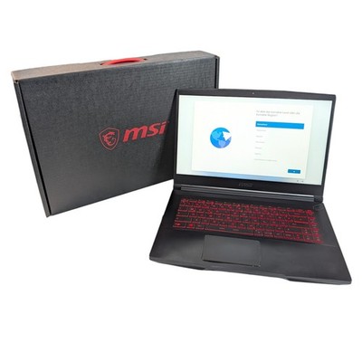 MSI Thin GF63 15,6 Gaming Notebook i7-8750H / GTX 1050Ti / 1TB HDD / 24GB RAM