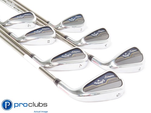 CALLAWAY PARADYM X IRONS 6-PW, AW, 51* WEDGE UST Recoil Senior (-1/2") #435944 - Picture 2 of 6
