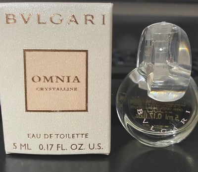 Bvlgari Omnia Crystalline Eau de Toilette Women 5 ml/0.17 oz. Free Delivery