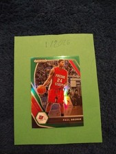 2021-22 Panini Prizm Draft Picks - Paul George #69 Green Prizm