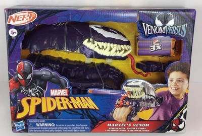 Nerf スパイダーマン vs. ヴェノム ダートタグ リストブラスター NEW HASBRO NERF MARVEL SPIDER-MAN VENOM VERSUS MARVEL'S VENOM