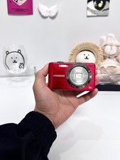 Used Samsung PL80 Digital Camera Red 12MP 5x Zoom Bundle Battery Charger